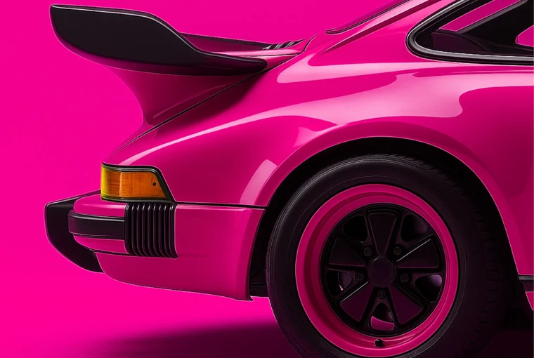 Sports Car With A Gloss Ceramic Pro Shift Finish