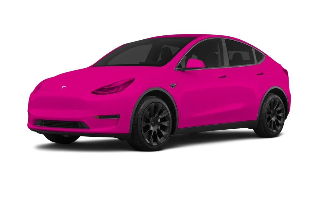 Vehicle Diagram Showing Full Vehicle Paint Protection Film Coverage