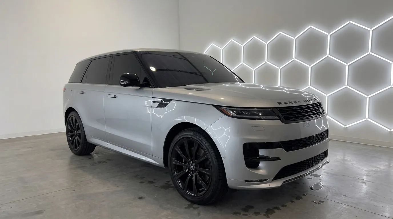 Luxury Suv With Automotive Window Tint Installed By Vip Wraps Tint &Amp; Detail
